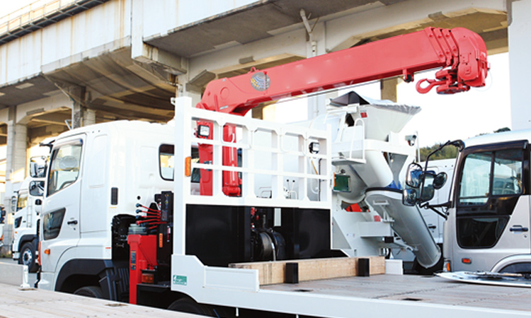 レバー操作でクレーンを操る!